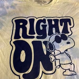 Right On Snoopy T